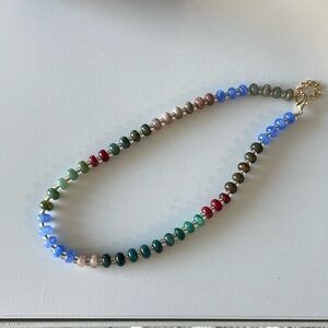 Handmade beaded necklace